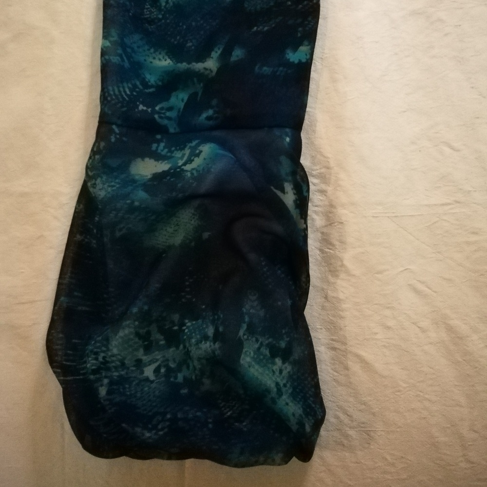 Anne Klein teal long sleeves blouse size XL - Picture 3 of 4